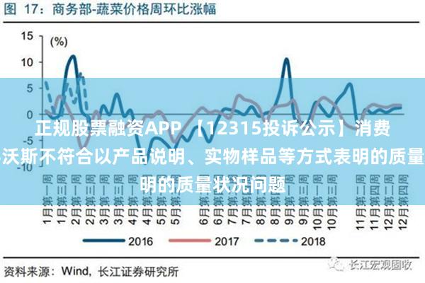 正规股票融资APP 【12315投诉公示】消费者投诉科沃斯不符合以产品说明、实物样品等方式表明的质量状况问题