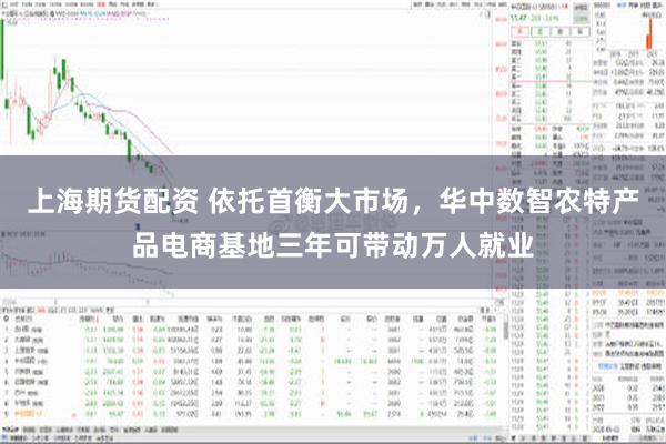 上海期货配资 依托首衡大市场，华中数智农特产品电商基地三年可带动万人就业